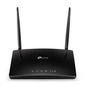 TP-Link MR6400 4G LTE WLAN Router N300 Single Band, LTE Cat4 up to 150 Mbit/s, 4x LAN