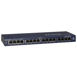 NETGEAR GS116 Unmanaged Switch [16x Gigabit Ethernet]