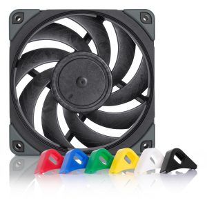 Noctua NF-A12x25 PWM chromax.black.swap | 120mm Gehäuselüfter