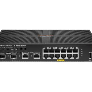 HPE Aruba Networking CX6000 16-Port Switch (R8N89A) [12x Gigabit LAN, PoE+, 2x SFP, 2x GbE]