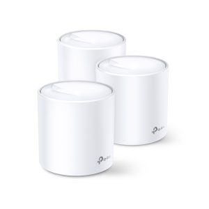 TP-Link Deco X60 WiFi 6 mesh system, 3 set AX3000 dual band, 2x Gb LAN/WAN (per unit)