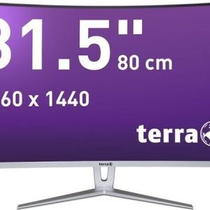 WORTMANN TERRA LCD/LED 3280W V2 silver/white CURVED – 31.5″