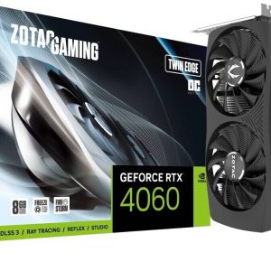 ZOTAC GAMING GeForce RTX 4060 OC Grafikkarte – 8GB GDDR6, 1x HDMI, 3x DP