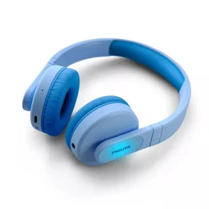 Philips TAK4206BL/00 Wireless On Ear Kopfhörer für Kinder faltbar – Blau