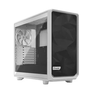 Fractal Design Meshify 2 Lite White TG Clear Tint ATX Gaming Gehäuse mit Fenster