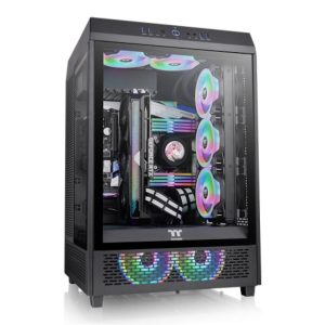 THERMALTAKE The Tower 500 Black Midi-Tower ATX Gehäuse schwarz, Seitenfenster