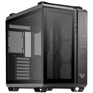 ASUS TUF Gaming GT502 Schwarz ATX Midi-Tower Gaming Gehäuse mit Glasfenster