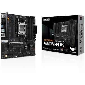 ASUS TUF GAMING A620M-PLUS mATX motherboard socket AM5 M.2 / USB3.2 / DP / HDMI