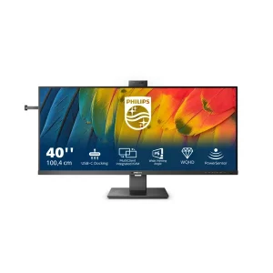 Philips 40B1U5601H 102cm (40″) WQHD IPS Monitor 21:9 HDMI/DP/USB-C PD100W 120Hz