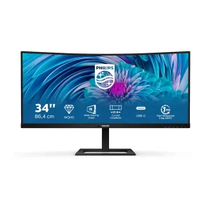 Philips E-Line 346E2CUAE 86,4cm (34″) WQHD Curved Monitor 21:9 HDMI/DP/USB-C PD