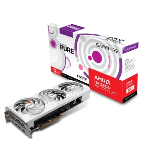 SAPPHIRE AMD Radeon RX 7700 XT Pure OC Grafikkarte 12GB GDDR6 2xHDMI/2xDP