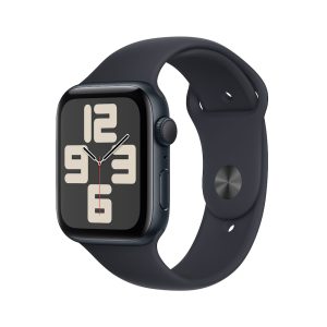 Apple Watch SE (2. Gen) GPS 44mm Alu Mitternacht Sportarmband Mitternacht – M/L