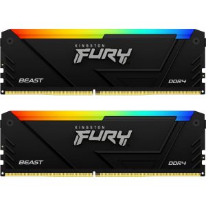 16GB (2x8GB) KINGSTON FURY Beast RGB DDR4-3200 CL16 RAM Gaming Arbeitsspeicher