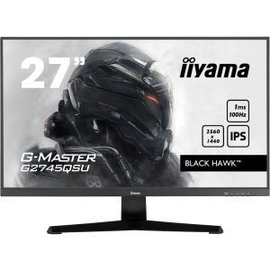 iiyama G-MASTER G2745QSU-B1 68.5cm (27″) WQHD IPS Gaming Monitor HDMI/DP/USB