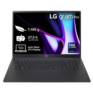 LG gram 16″ Pro Core Ultra 7 155H 32GB/2TB SSD Win11 schwarz 16Z90SP-G.AD7BG