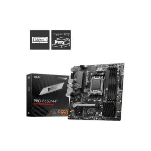 MSI PRO B650M-P motherboard socket AM5 mATX