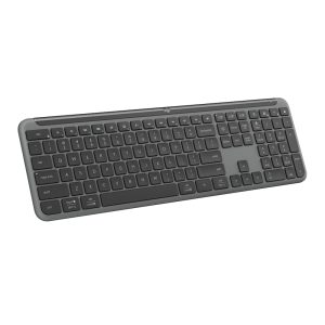 Logitech Signature Slim K950 Graphite – US (Qwerty) – Kabellose Tastatur inkl. Logi Bolt