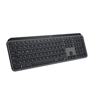 Logitech MX Keys S Graphite – USB-C/A, Bluetooth, Logi Bold Adapter, Windows- und Mac Layout, Management via Logitech Options+