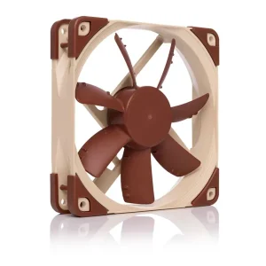 Noctua NF-S12A PWM 120x120x25mm, 4-Pin PWM (1200rpm, 17,8dB(A), 107,5m³/h)