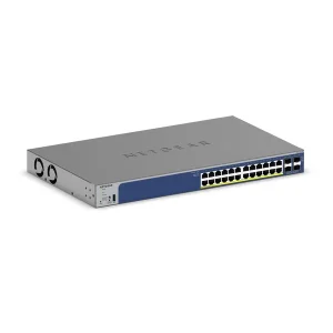 Netgear GS728TXPv3 28 Port Gigabit PoE+ Smart Switch