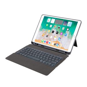 Deqster Tastarhülle Slim Keyboard 2 für iPad 10.2″(7./8./9. Gen) Bluetooth, deutsches Layout (QWERTZ)