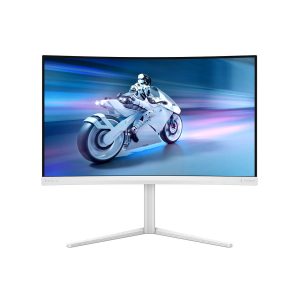 Philips Evnia 32M2C5501 – 31,5 Zoll (2560×1440), QHD Curved Gaming Monitor, 180 Hz, 0,5 ms, FreeSync Premium, 2x HDMI 2.0, 1x DisplayPort1.4, Weiss