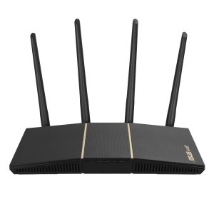 ASUS RT-AX57 WiFi 6 Router AX3000 Dual-Band, 4x Ggiabit LAN, AiMesh