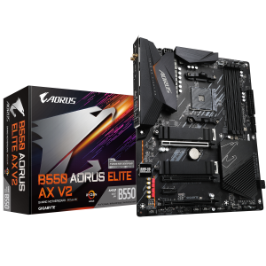 GIGABYTE B550 AORUS Elite AX V2 Mainboard Sockel AM4