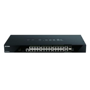 D-Link DGS-1520-28 Smart Managed Switch [24x Gigabit und 2x 10 Gbit/s Ethernet, 2x 10 Gbit/s SFP+]