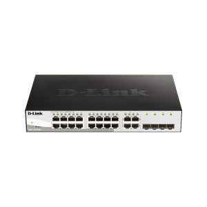 D-Link DGS-1210-20 Smart+ Managed Switch [16x Gigabit Ethernet, 4x GbE/SFP Combo]