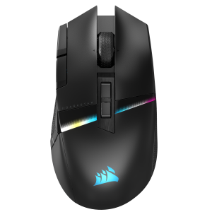 Corsair Darkstar Wireless Gaming Maus – kabellose MMO/MOBA Gaming Maus mit 15 programmierbaren Tasten und 2000 Hz Hyper Polling