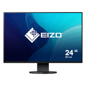 Eizo FlexScan EV2456-BK – IPS-Panel, Höhenverstellung, DisplayPo