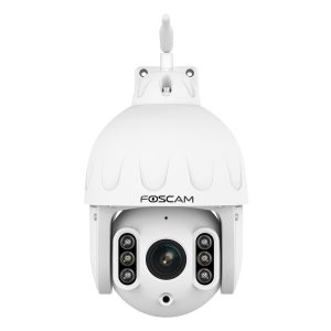 Foscam SD8P WLAN Überwachungskamera Weiß 8MP (3840×2160), Dualband-WLAN, Schwenk- und Neigefunktion, 4x optischer Zoom