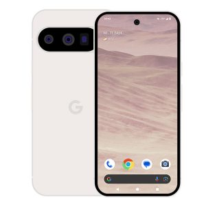 Google Pixel 9 Pro 256GB Porcelain 16,1cm (6,3″) LTPO-OLED Display, Android 14 / Pixel UI, 50MP Triple-Kamera