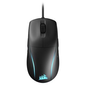 Corsair M75 Wired Gaming Maus – kabelgebundene, leichte FPS Gaming Maus mit austauschbaren Seitentasten und 26.000 DPI