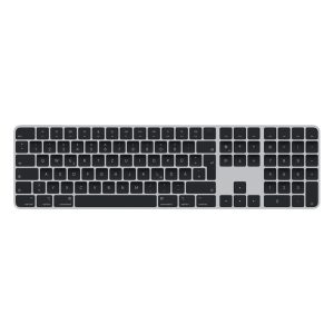 Apple Magic Keyboard schwarz mit Touch ID mit Ziffernblock schwarze Tasten