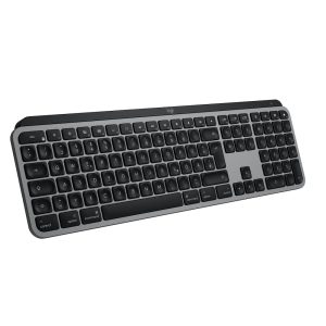 Logitech MX Keys S for Mac, Space Grey – Multi-Device-Tastatur für macOS und iPadOS