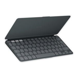 Logitech Keys-To-Go 2 for Mac, Graphite – mobile kabellose Tastatur für iPad und Mac