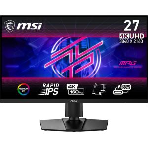 MSI MPG 274URFDE QD 69cm (27″) 4K UHD IPS Gaming Monitor 16:9 DP/HDMI/USB-C PD65W 160Hz 0,5ms (GtG)