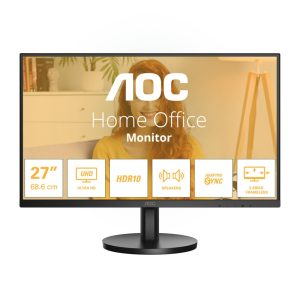 AOC U27B3A 68,6cm (27″) 4K UHD IPS Office Monitor 16:9 HDMI/DP 60Hz Sync 4ms HDR10