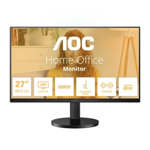 AOC U27B3AF 68,6cm (27″) 4K UHD IPS Office Monitor 16:9 HDMI/DP 60Hz Sync 4ms HDR10