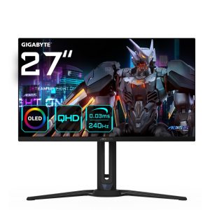 Gigabyte Aorus FO27Q2 68,6 cm (27″) QHD OLED Gaming Monitor 16:9 HDMI/DP/USB-C 240Hz 0,03ms