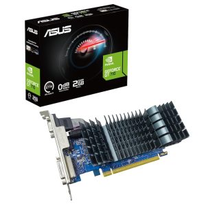 ASUS GeForce GT 710 EVO 2GB GDDR5 PCIe DVI/HDMI/VGA passiv low profile