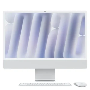 Apple iMac 24″ Retina 4,5K 2024 M4/16/256GB 10C GPU Silber MWUU3D/A