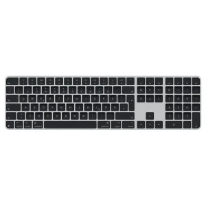 Apple Magic Keyboard mit Touch ID und Ziffernblock Schwarz MXK83D/A