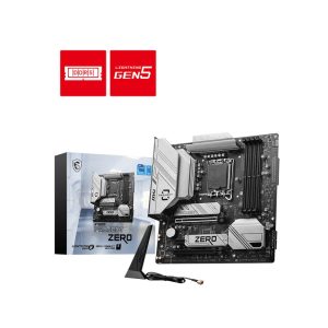 MSI B760M Project Zero mATX Mainboard Sockel 1700, WiFi6E