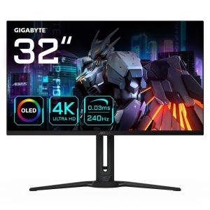 Gigabyte Aorus FO32U2 80cm (31,5″) 4K OLED Gaming Monitor 16:9 HDMI/DP/USB-C 240Hz 0,03ms