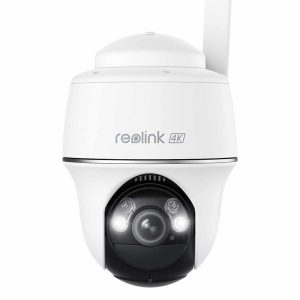 Reolink Go Series G440 4G Überwachungskamera 8MP 4K UHD (3840×2160), Akkubetrieb, IP64-Wetterschutz, Nachtsicht in Farbe, Schwenk- und Neigefunktion