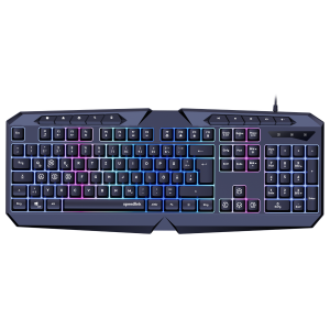 Speedlink LUDICIUM RGB Rainbow Gaming Tastatur, schwarz