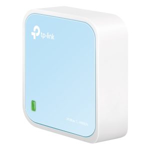 TP-Link WR802N Mobiler Nano WLAN Router N300 Single-Band, 1x LAN